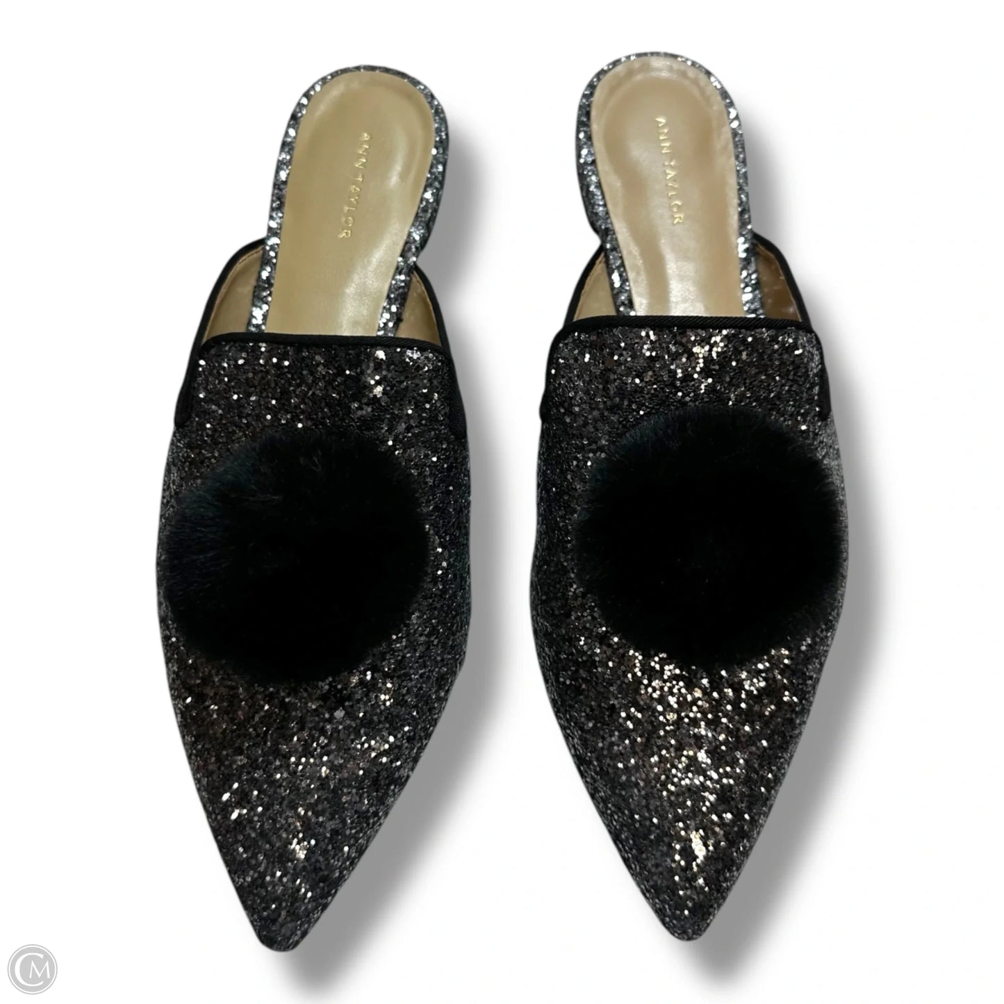Shoes Flats By Ann Taylor In Grey, Size: 8.5