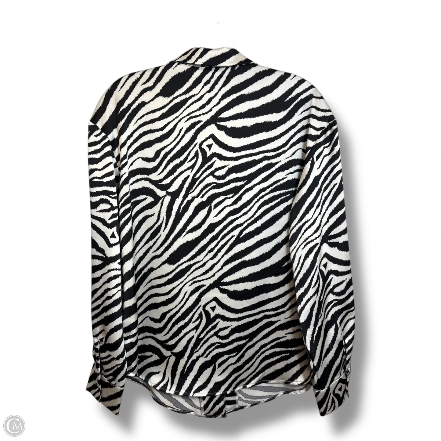 Top Long Sleeve By Rachel Zoe In Animal Print, Size: M