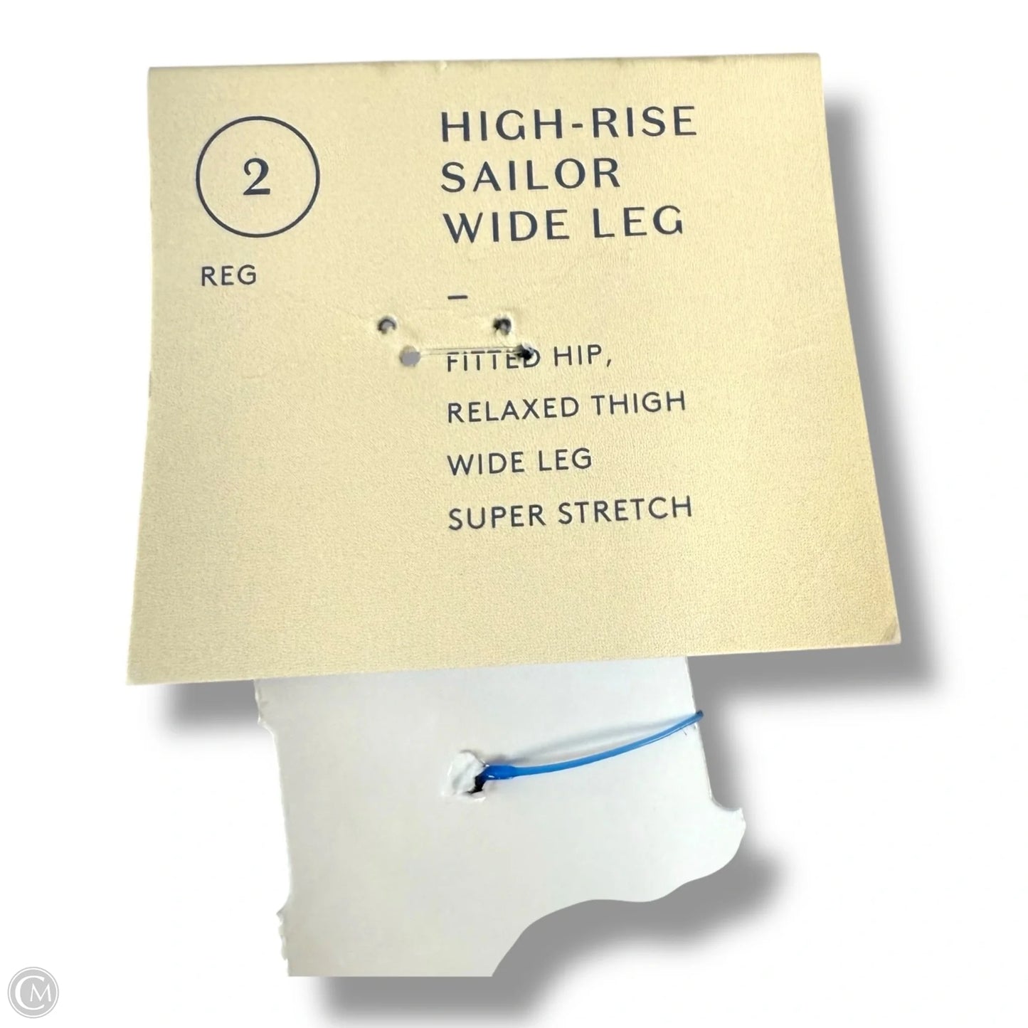 HIGH- RISE SAILOR WIDE LEG Pants By Universal Thread In Blue, Size: 2