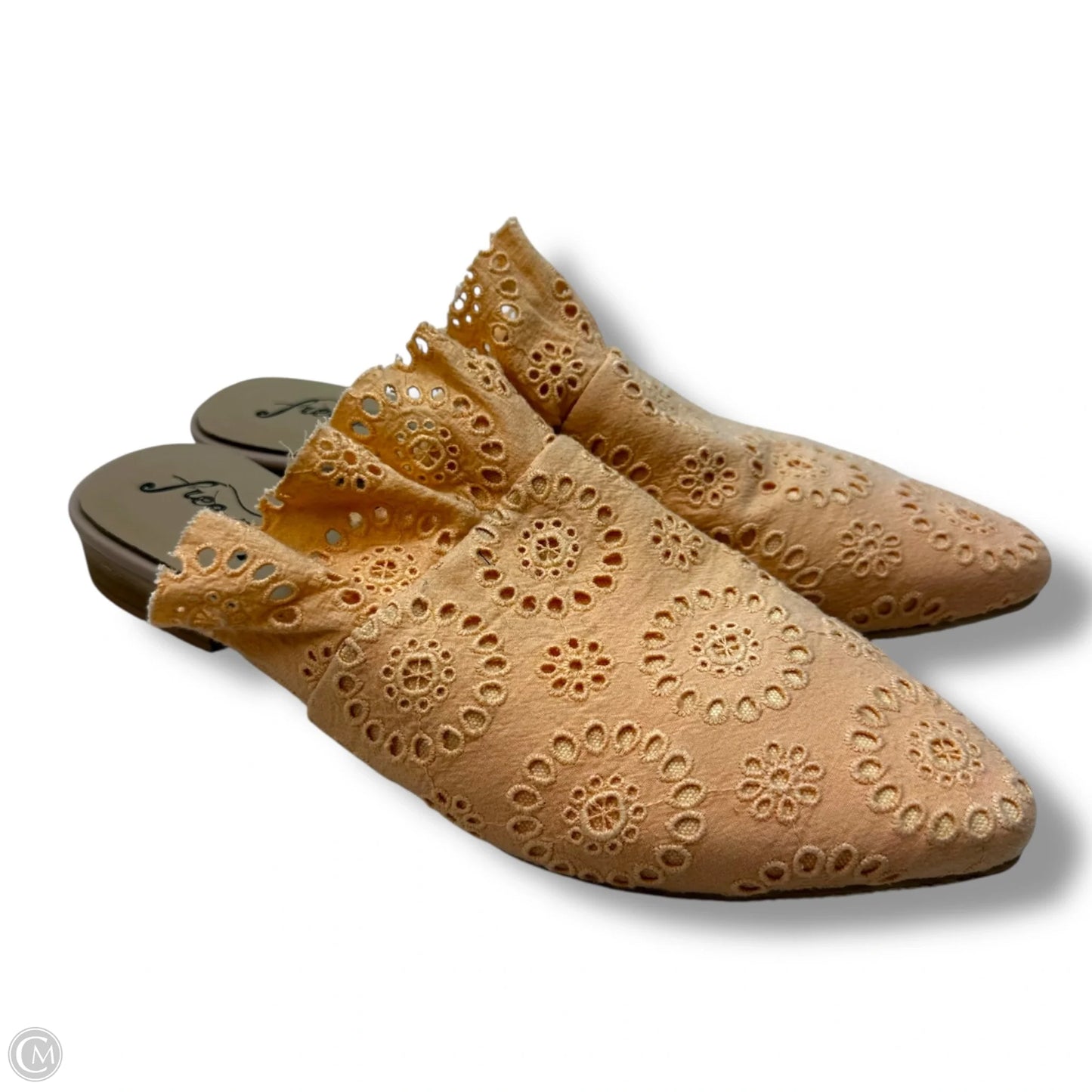 Shoes Flats By Free People In Orange, Size: 9