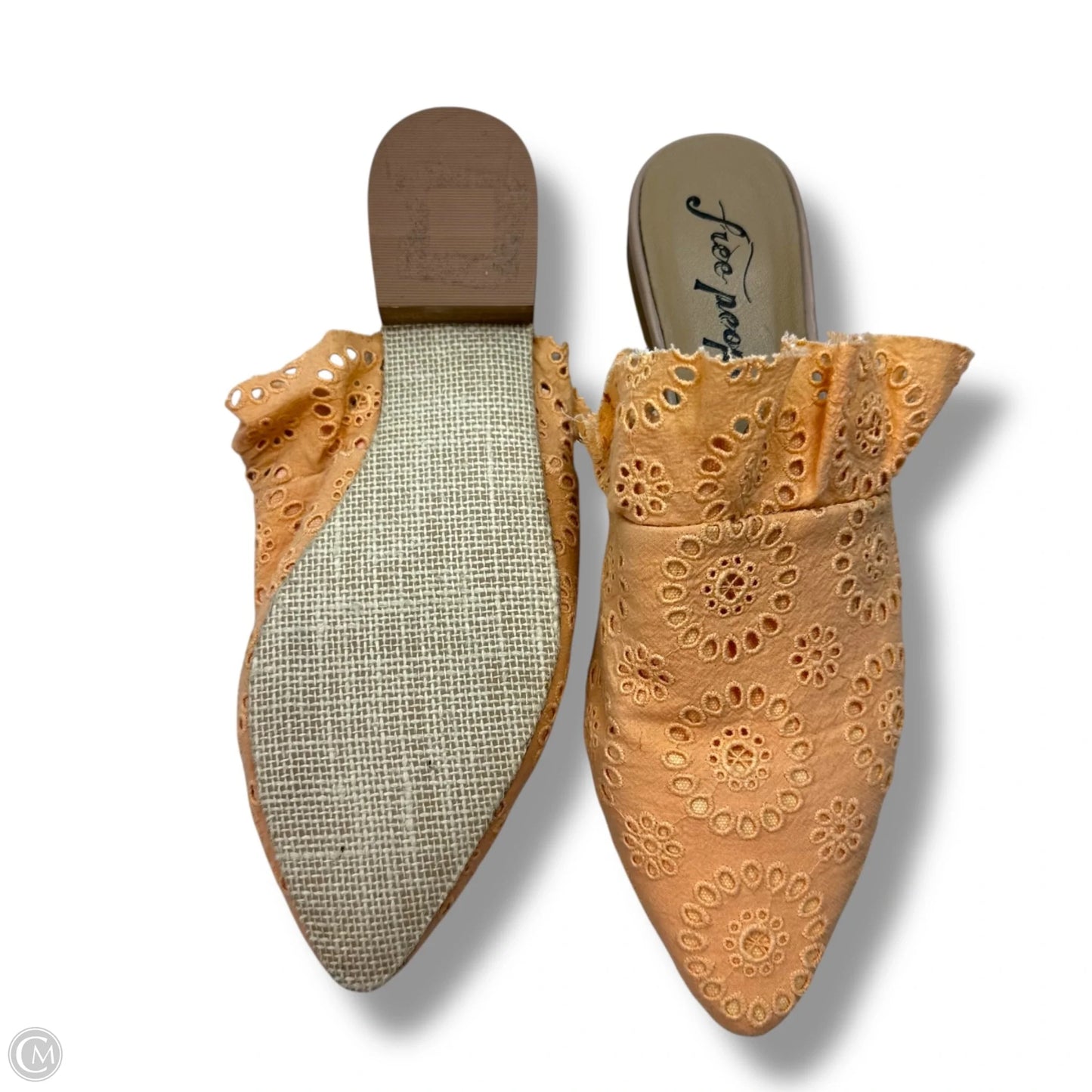 Shoes Flats By Free People In Orange, Size: 9