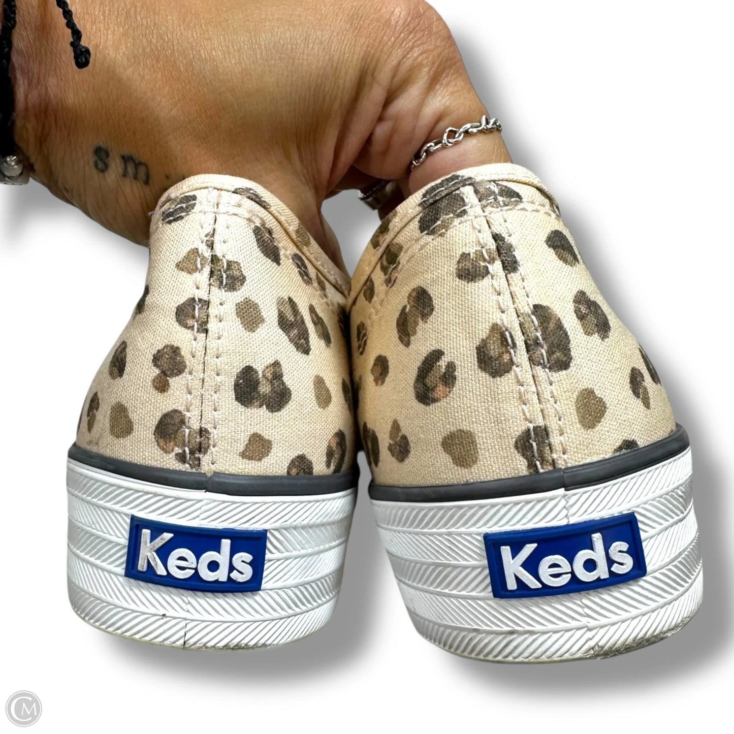 Shoes Sneakers By Keds In Leopard Print, Size: 8