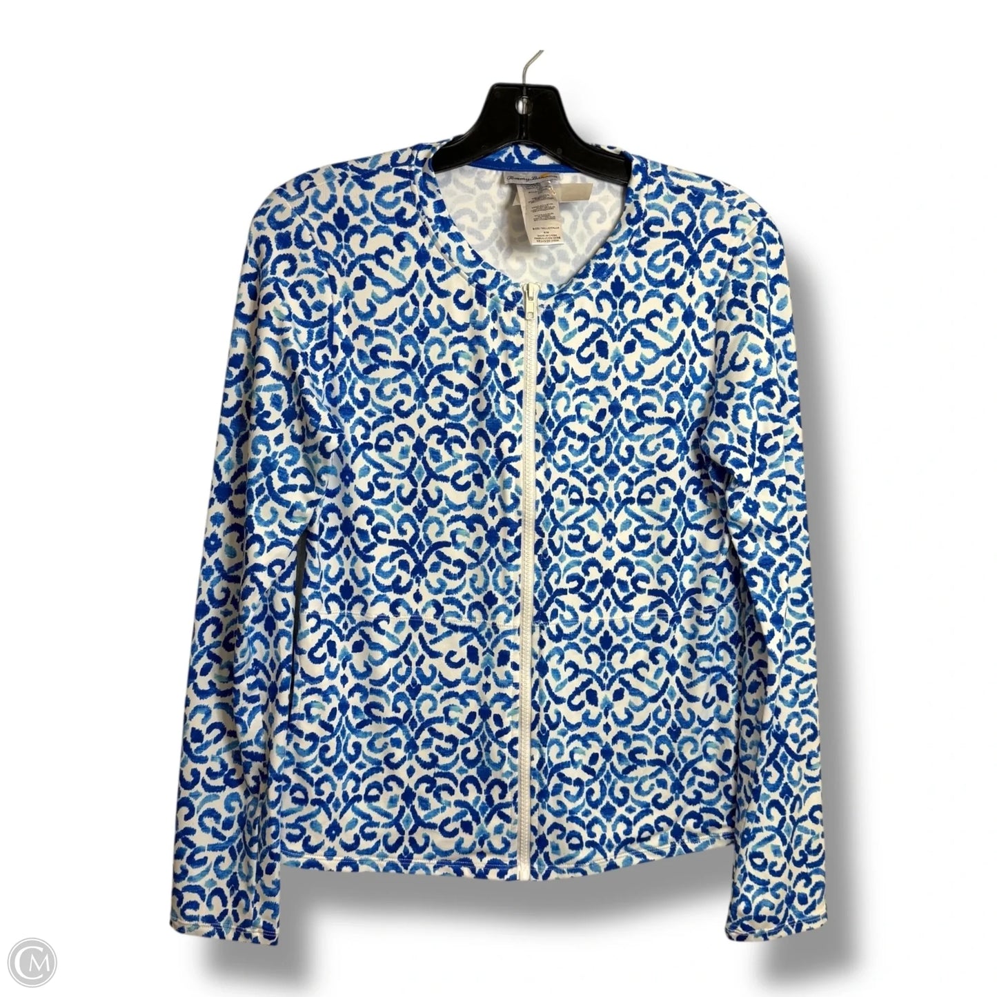 Top Long Sleeve By Tommy Bahama In Blue, Size: M