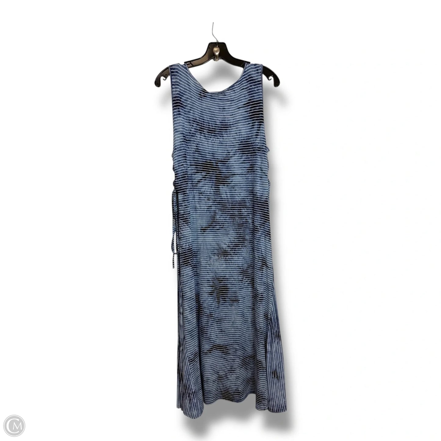 Dress Casual Maxi By Chicos In Striped Pattern, Size: Xl