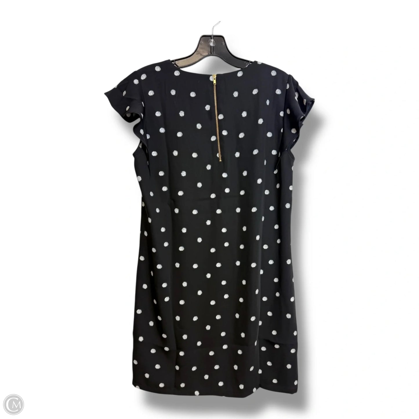 Dress Casual Short By Nicole Miller In Polkadot Pattern, Size: 4