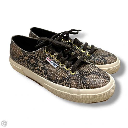 Shoes Sneakers By Superga In Snakeskin Print, Size: 8