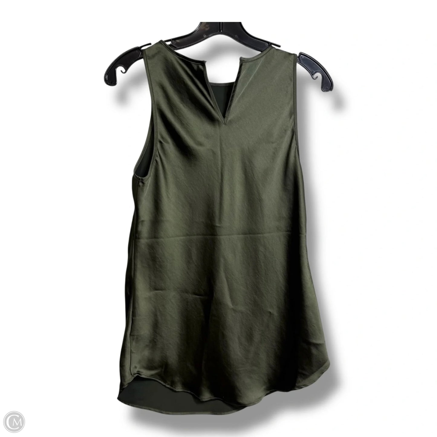 Top Sleeveless Basic By Express In Green, Size: S