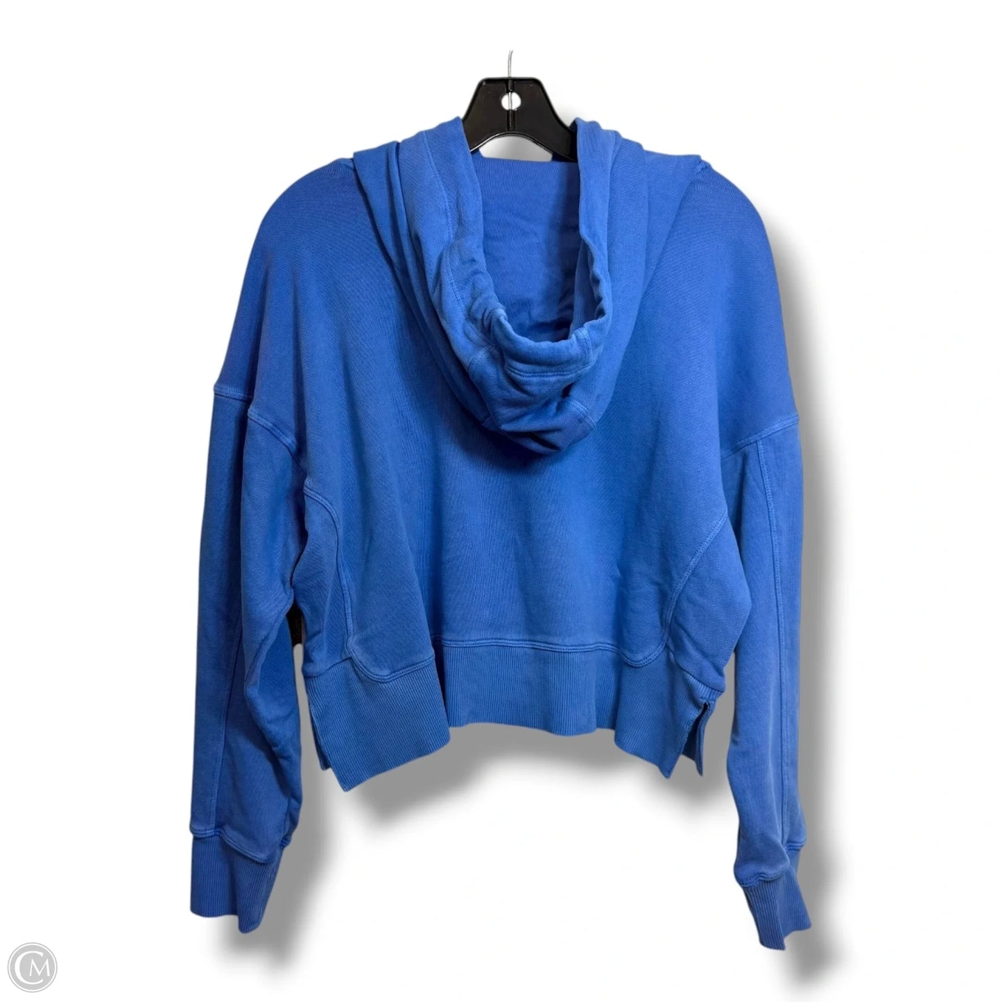 Top Long Sleeve By Dkny In blue, Size: M