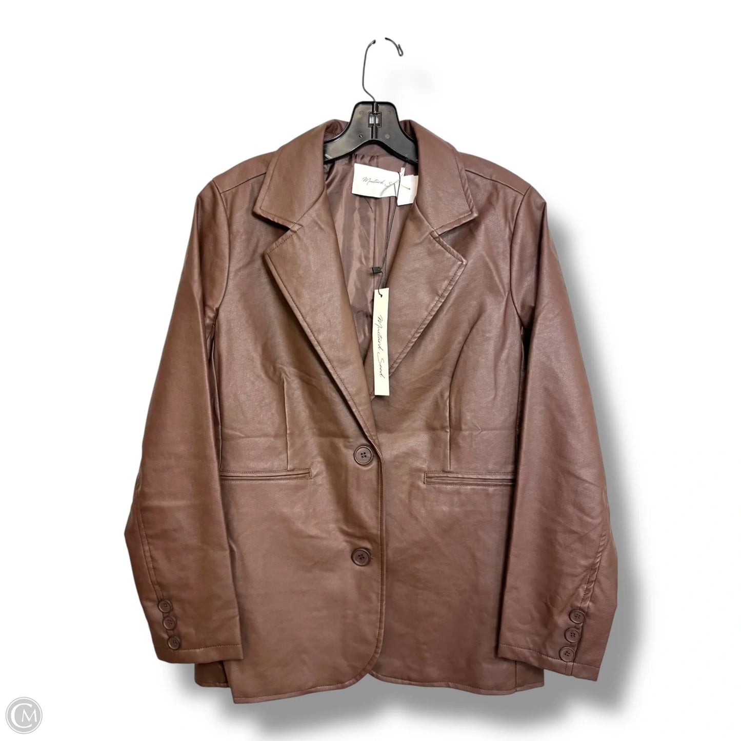 Blazer By Mustard Seed In Brown, Size: S