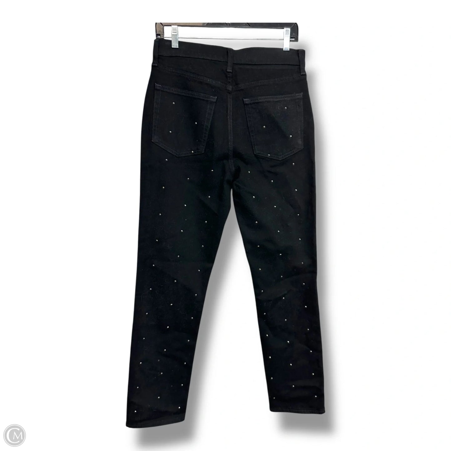 Jeans cheeky Straight high rise By Gap In Black, Size: 6