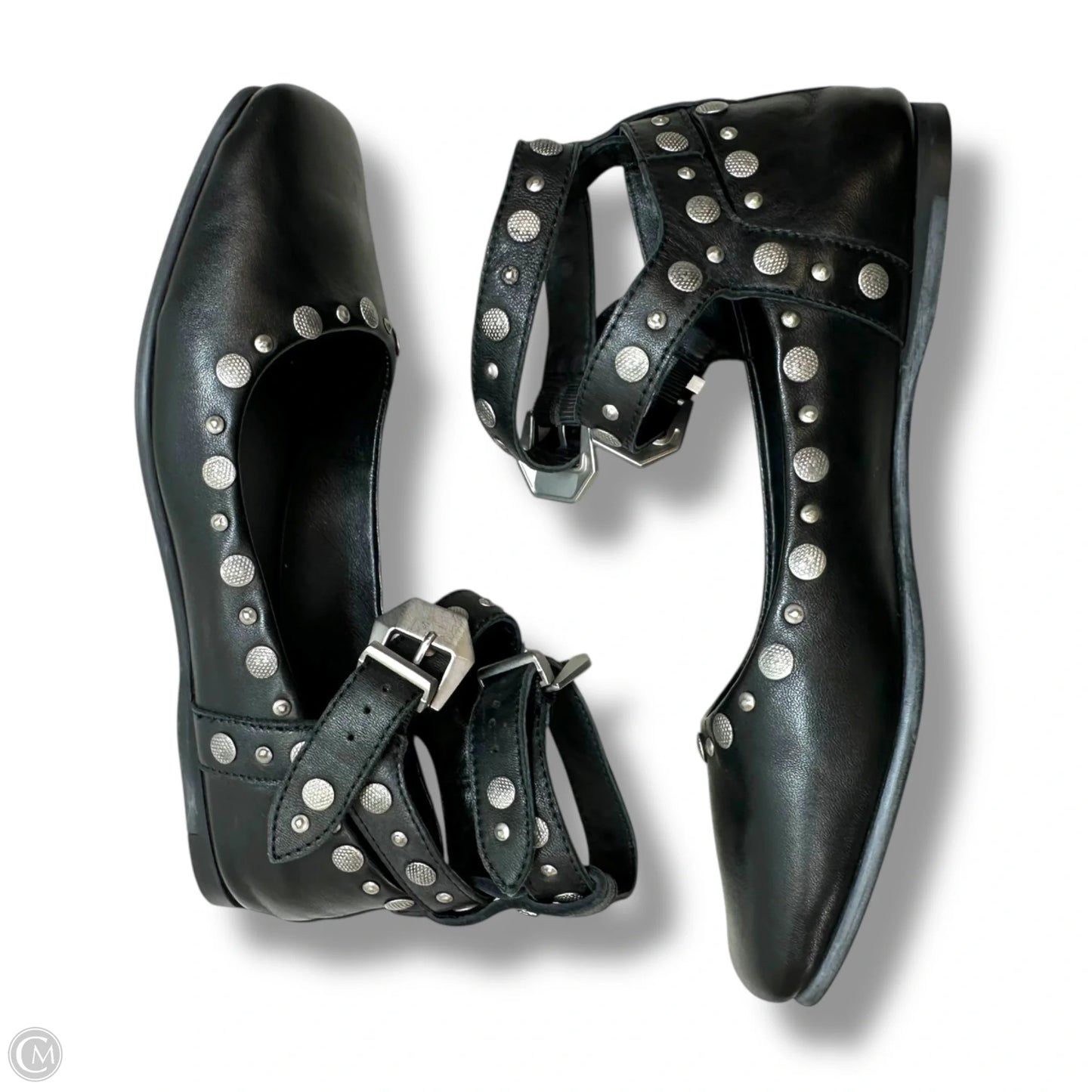 Shoes Flats By Free People In Black, Size: 7.5