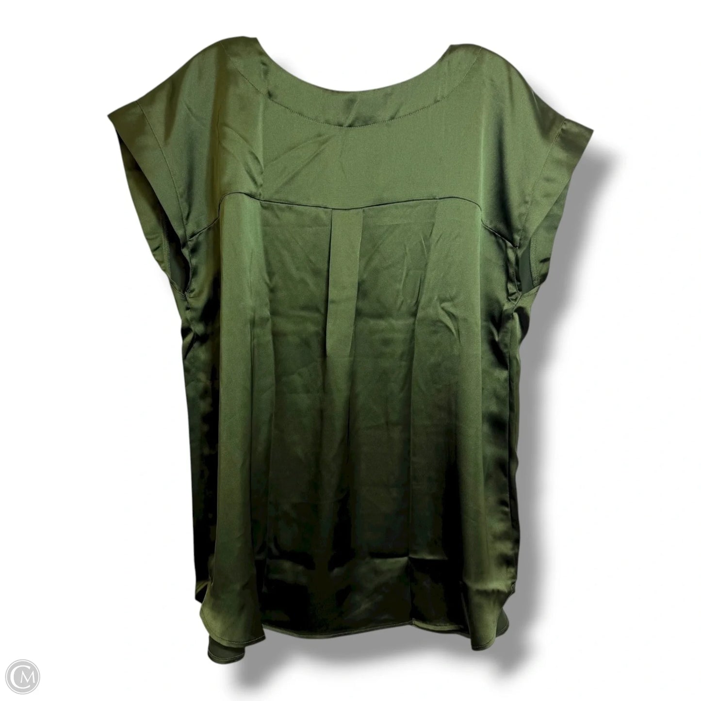 Top Sleeveless By Loft In Green, Size: Xl