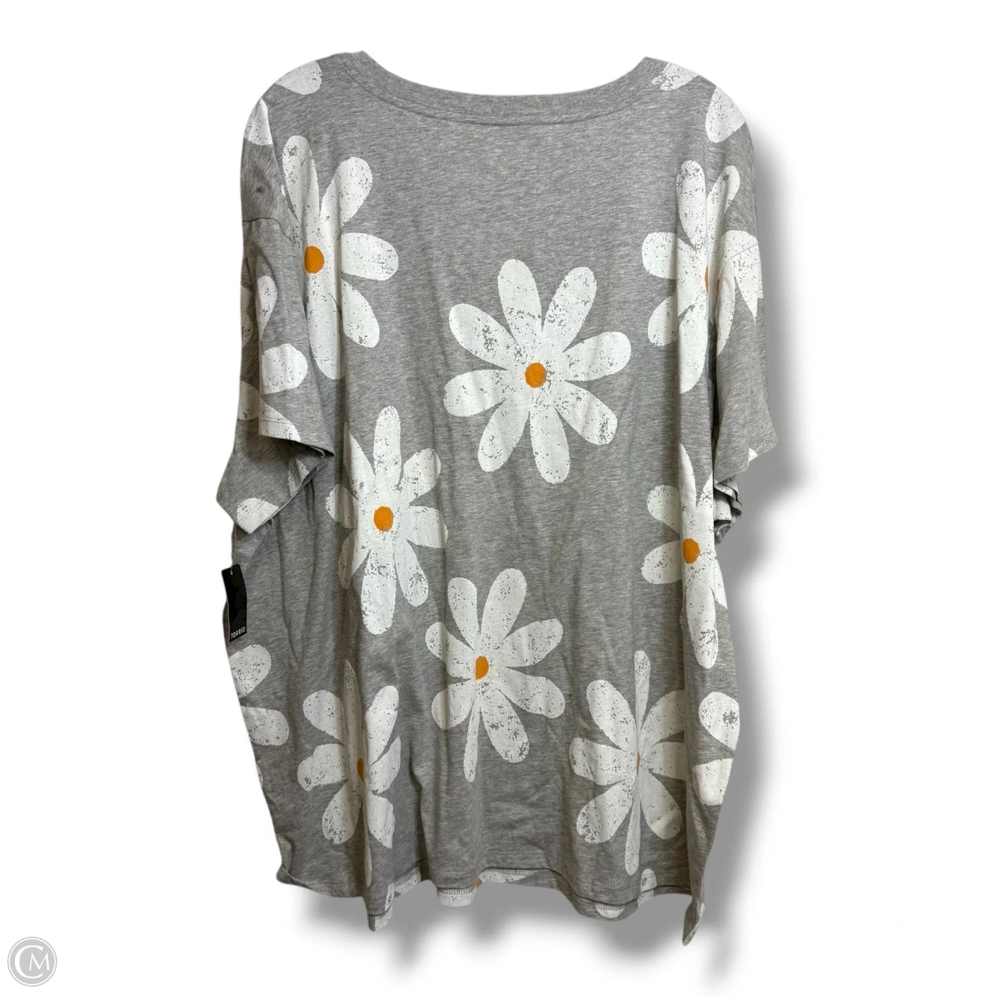 Top Short Sleeve Basic By Torrid In Grey, Size: 3x