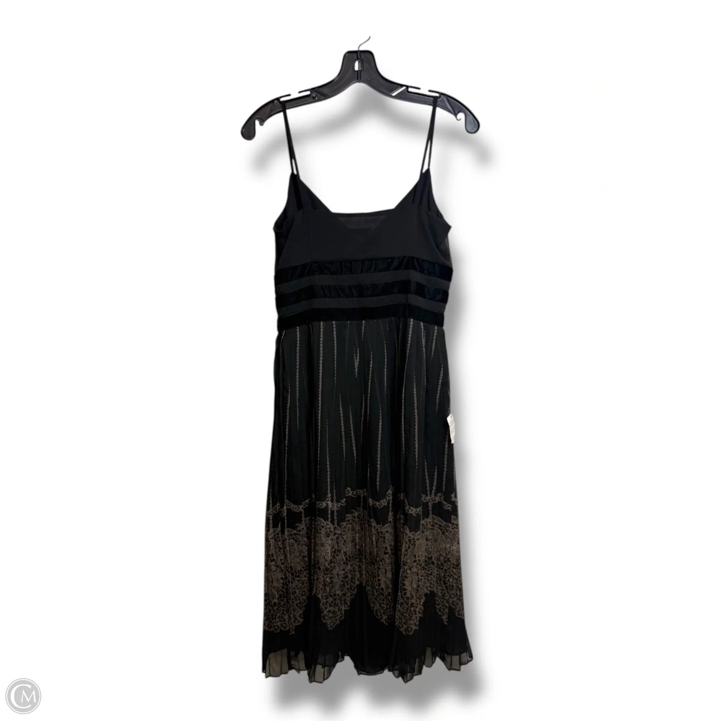 Dress Casual Midi By Loft In Black, Size: 4