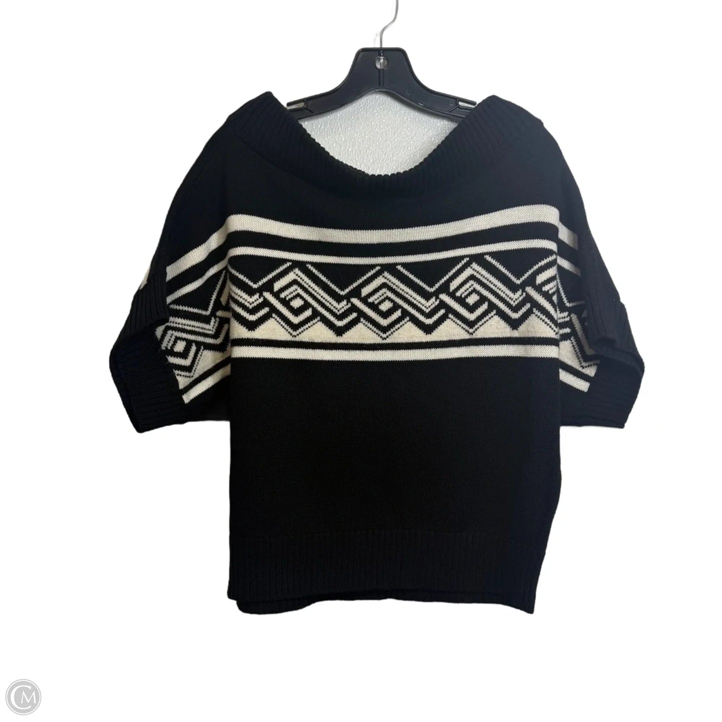 Sweater By White House Black Market In Black & White, Size: S