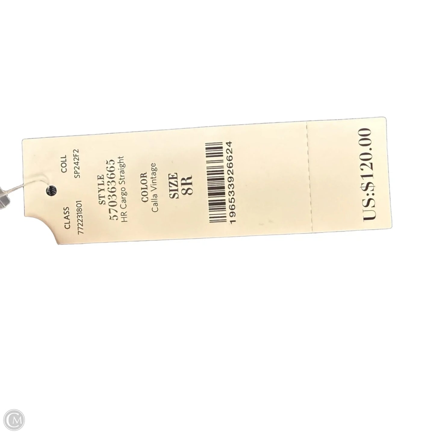 Jeans high rise Straight By White House Black Market In Blue Denim, Size: 8