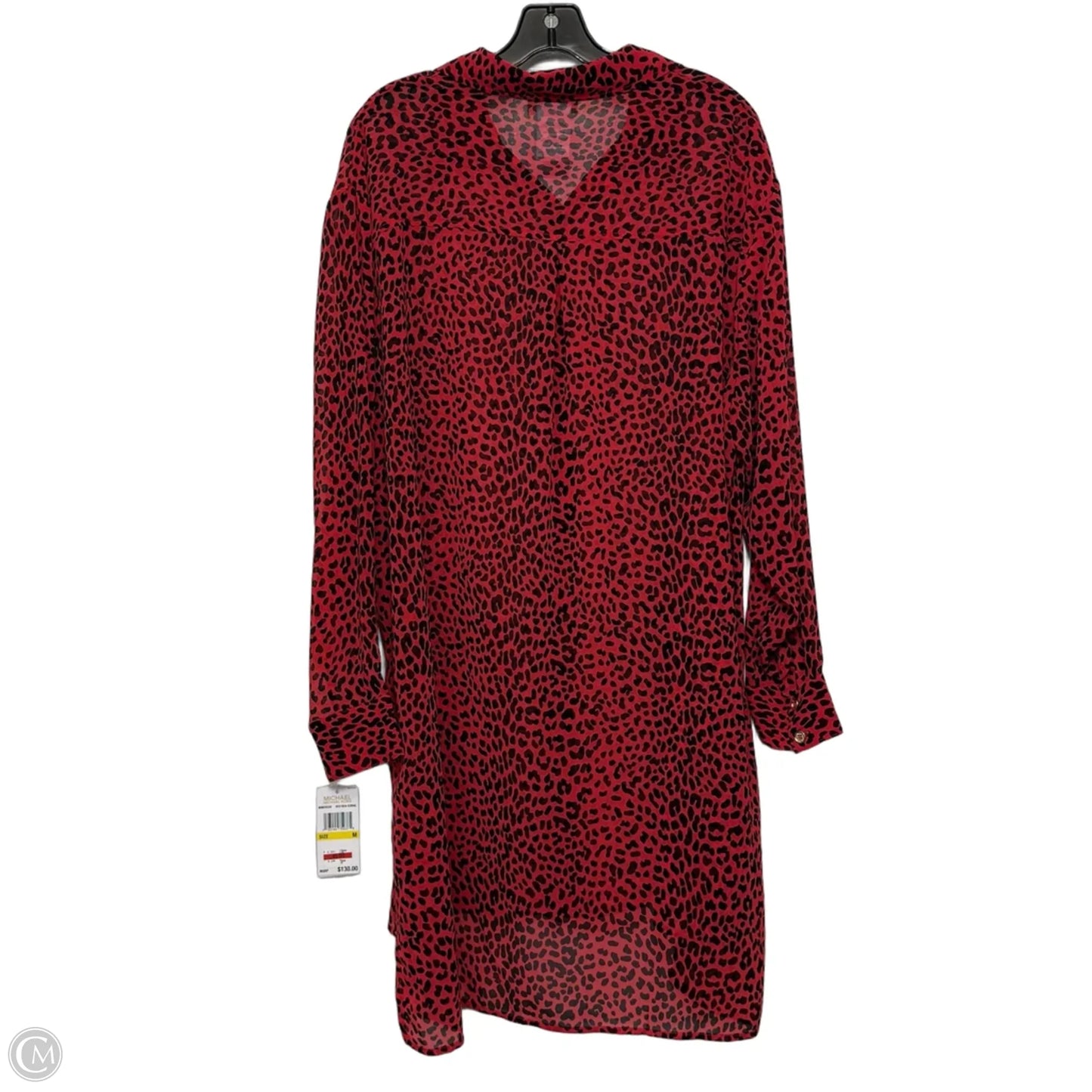 Dress Casual Short By Michael By Michael Kors In Leopard Print, Size: M