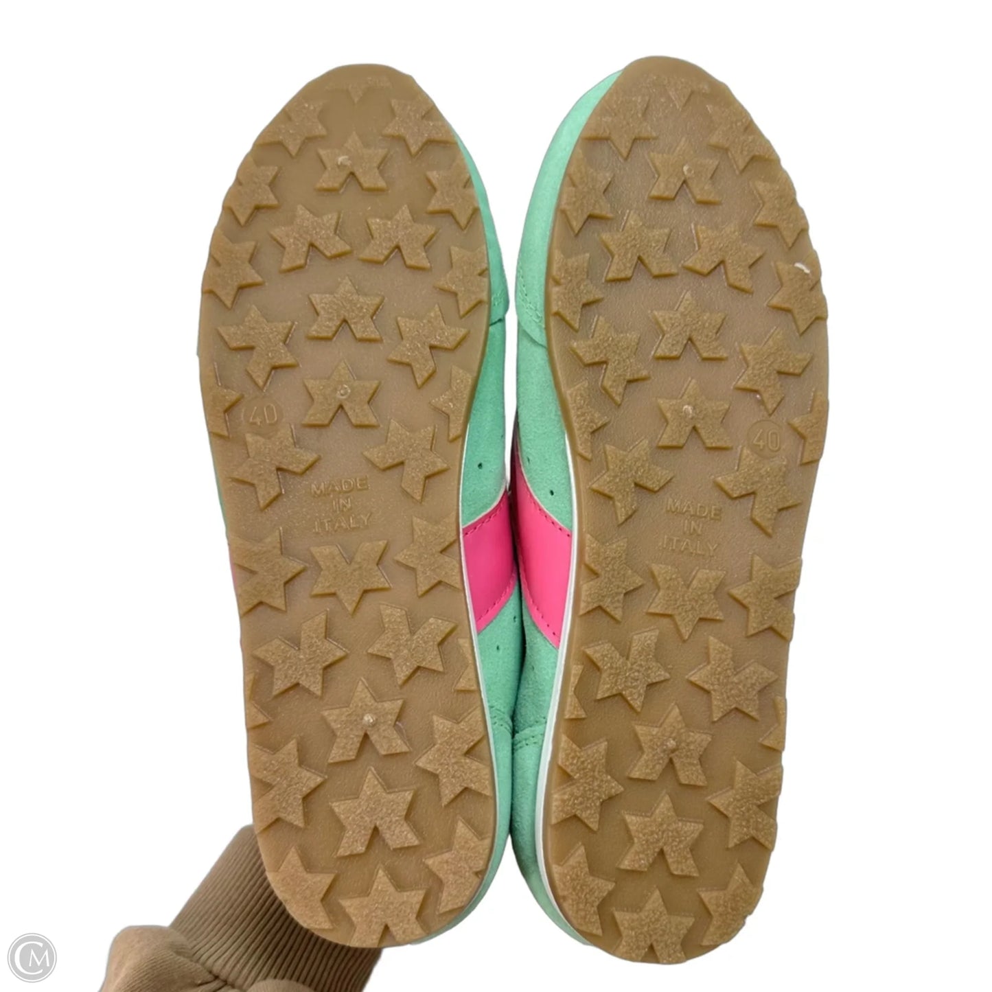 Shoes Athletic By Clothes Mentor In Green, Size: 9/40