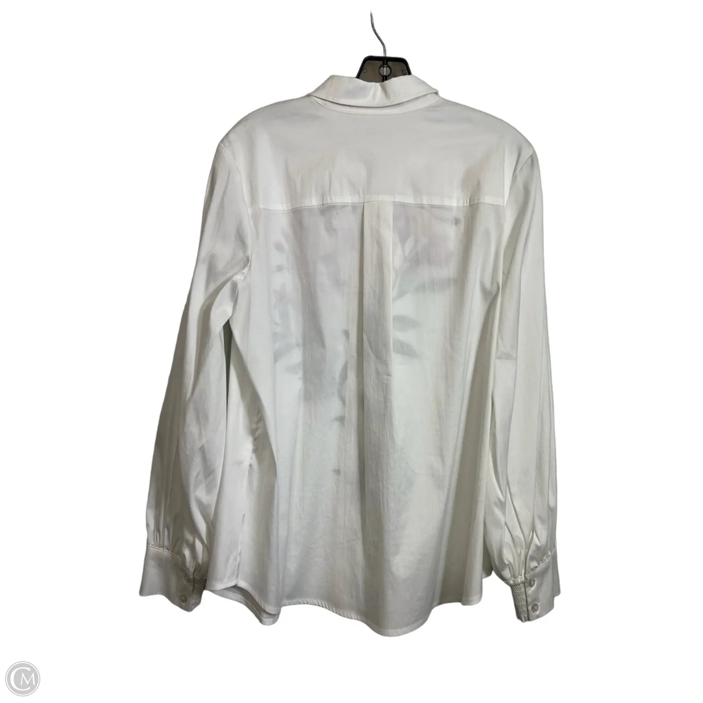 Top Long Sleeve By Chicos In Floral Print, Size: M