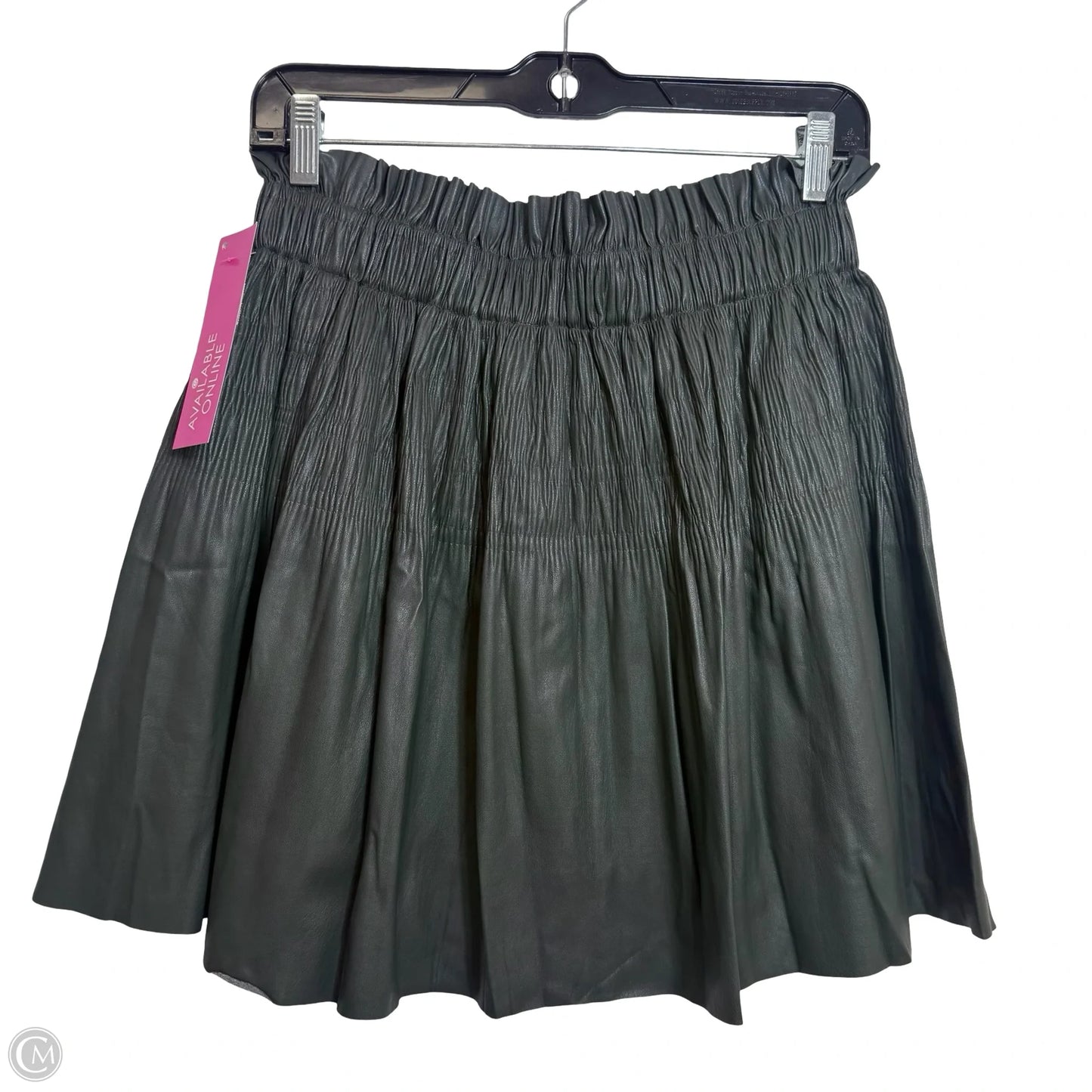 Skirt Mini & Short By 7 For All Mankind In Green, Size: S