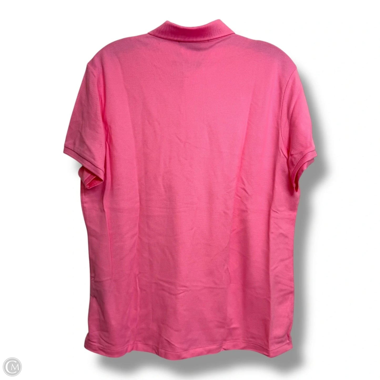 Top Short Sleeve By Ralph Lauren In Pink, Size: Xl