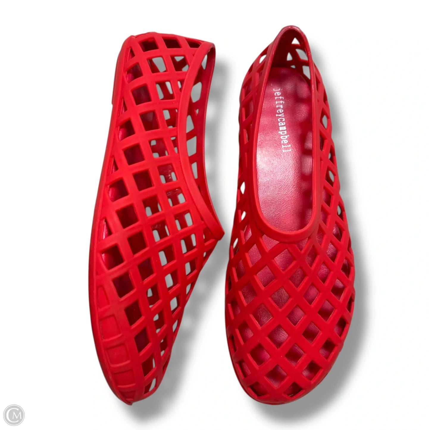 Shoes Flats By Jeffrey Campbell In Red, Size: 8