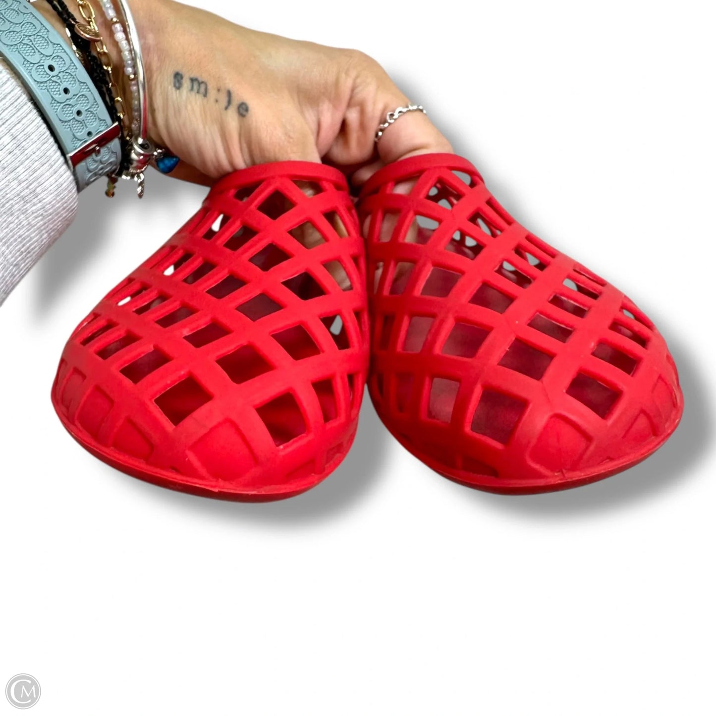Shoes Flats By Jeffrey Campbell In Red, Size: 8