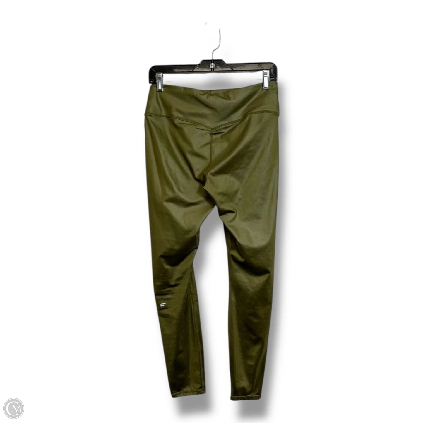 Athletic Leggings By Fabletics In Green, Size: L
