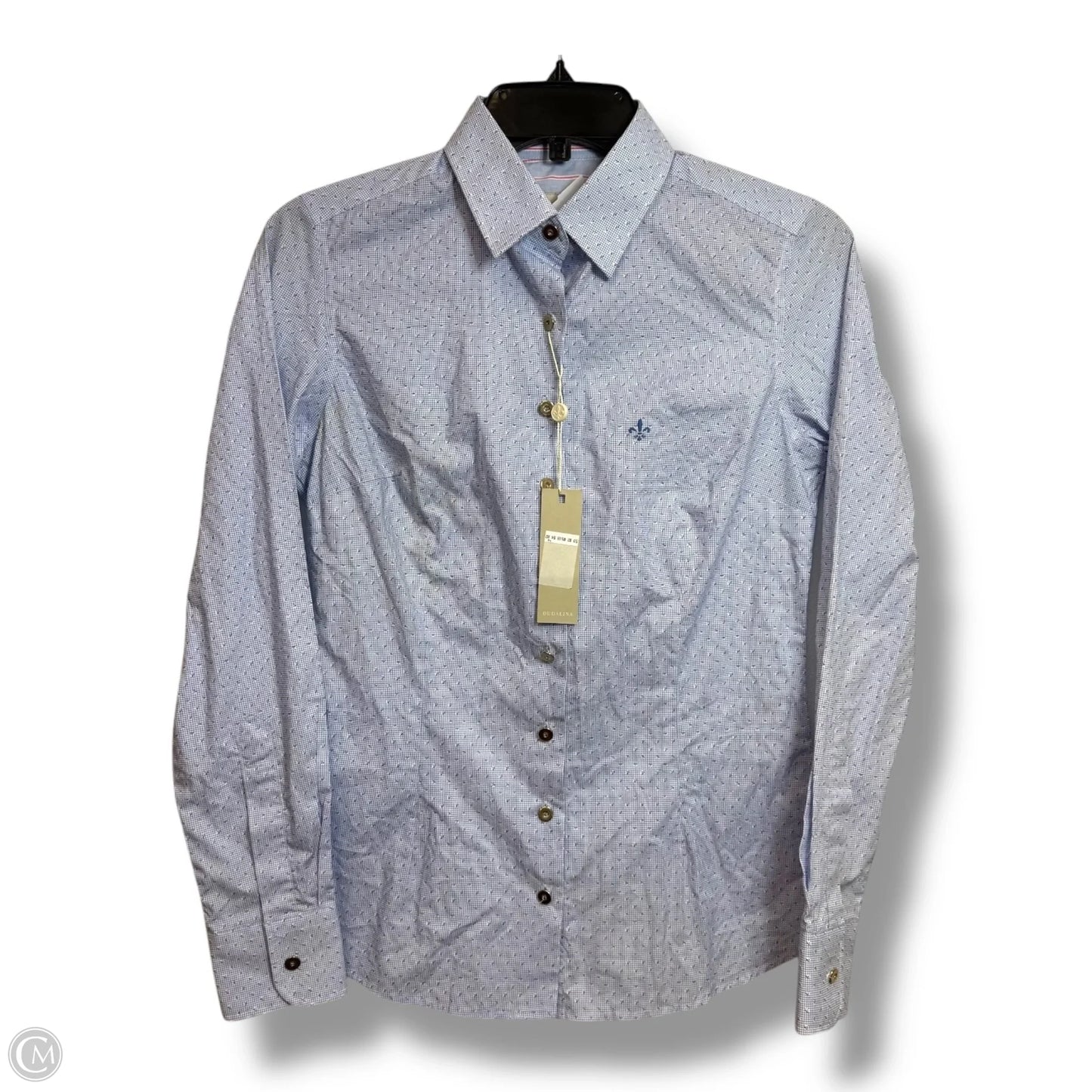Top Long Sleeve By Clothes Mentor In Blue, Size: S