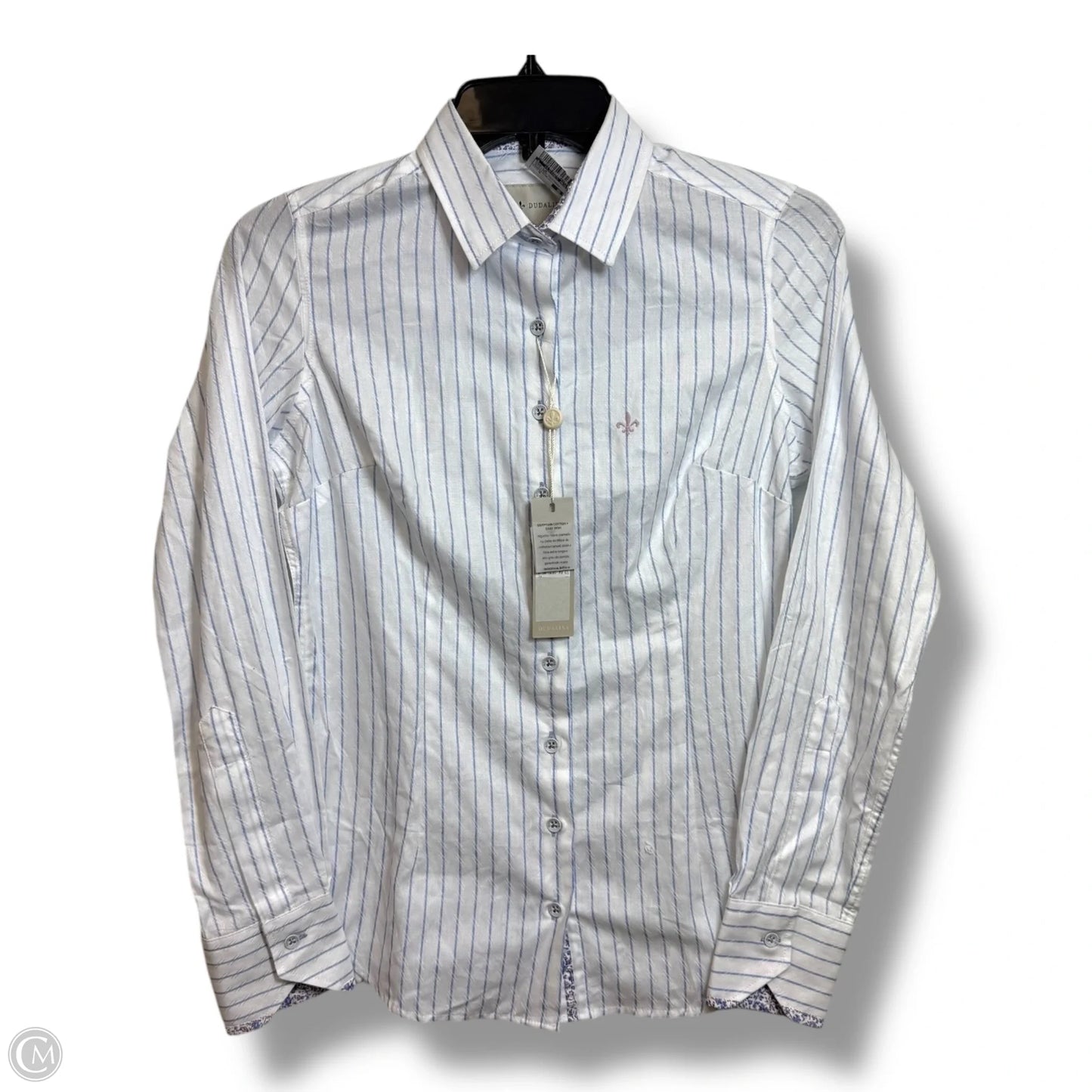 Top Long Sleeve By Clothes Mentor In Striped Pattern, Size: S