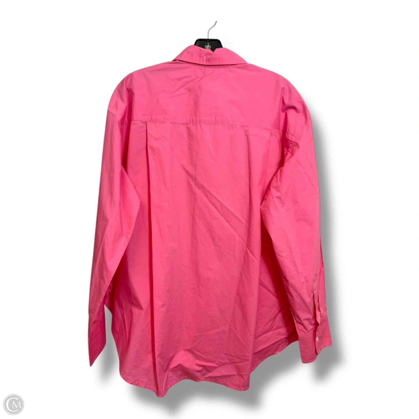 Top Long Sleeve By H&m In Pink, Size: S