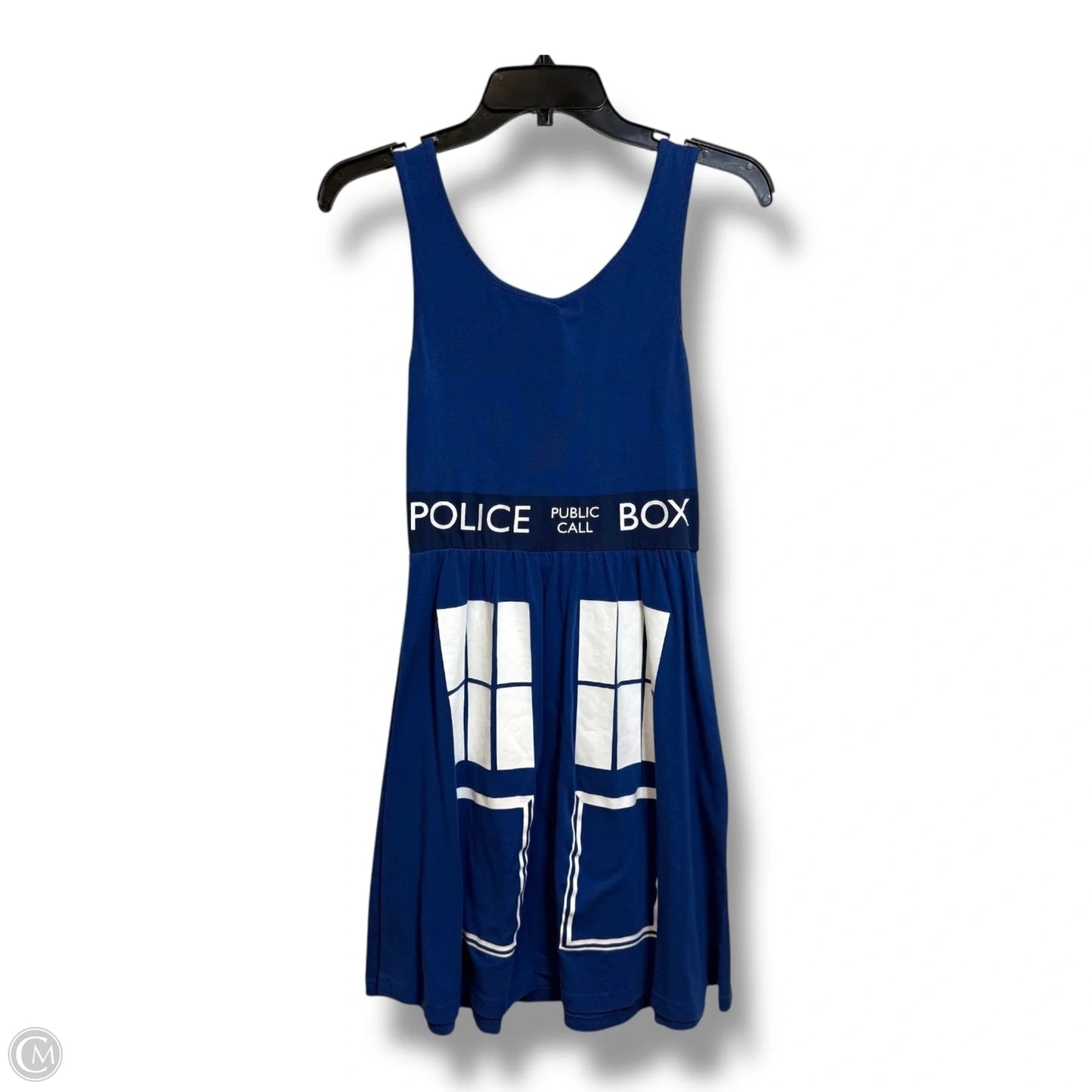 Dress Casual Short By Clothes Mentor In Blue, Size: S