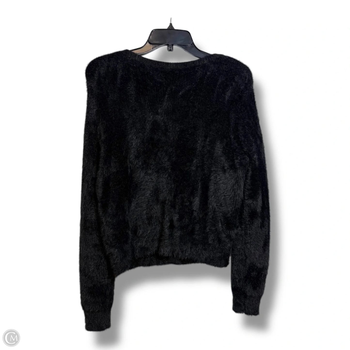 Sweater Cardigan By Zara In Black, Size: M