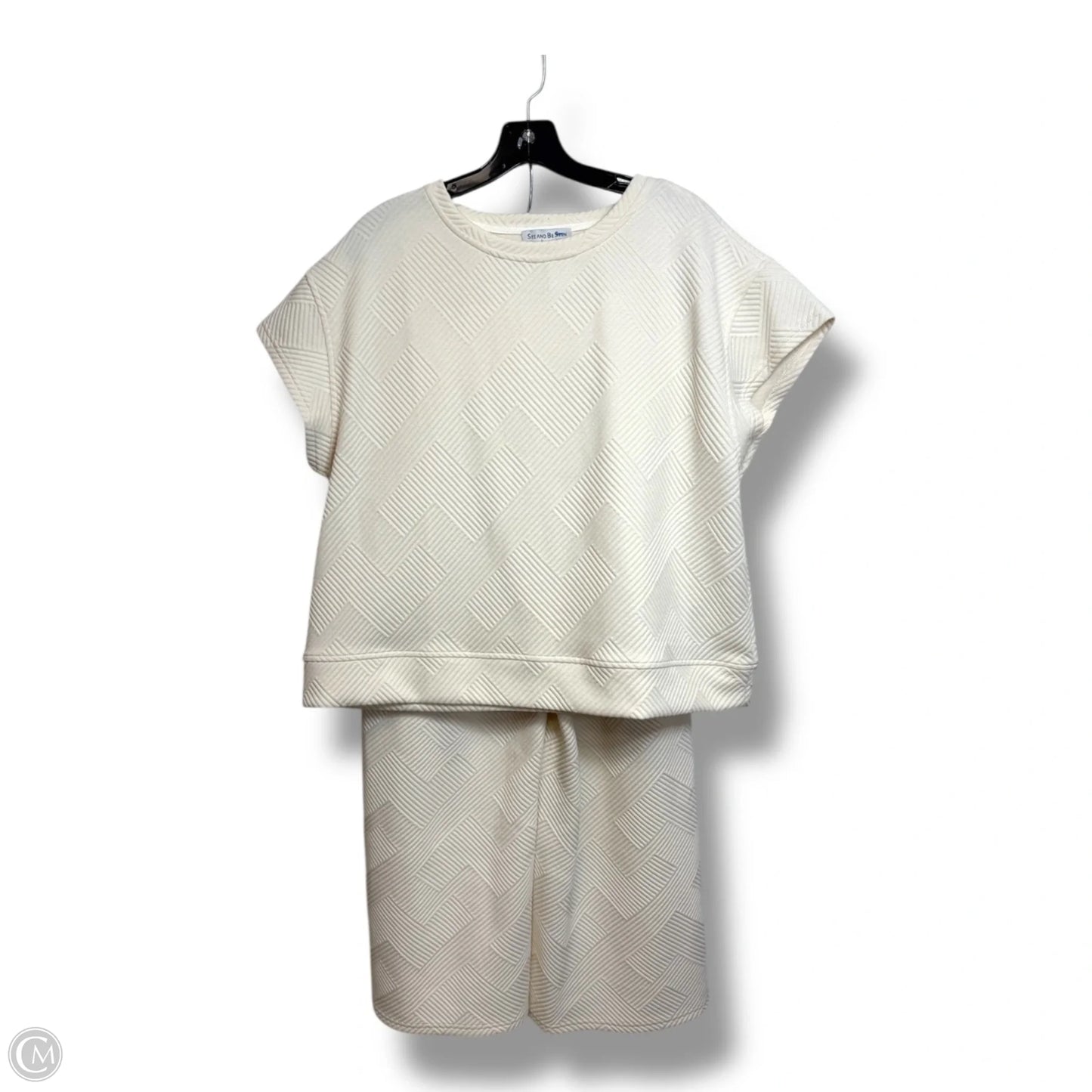 Pants Set 2pc By Clothes Mentor In White, Size: S