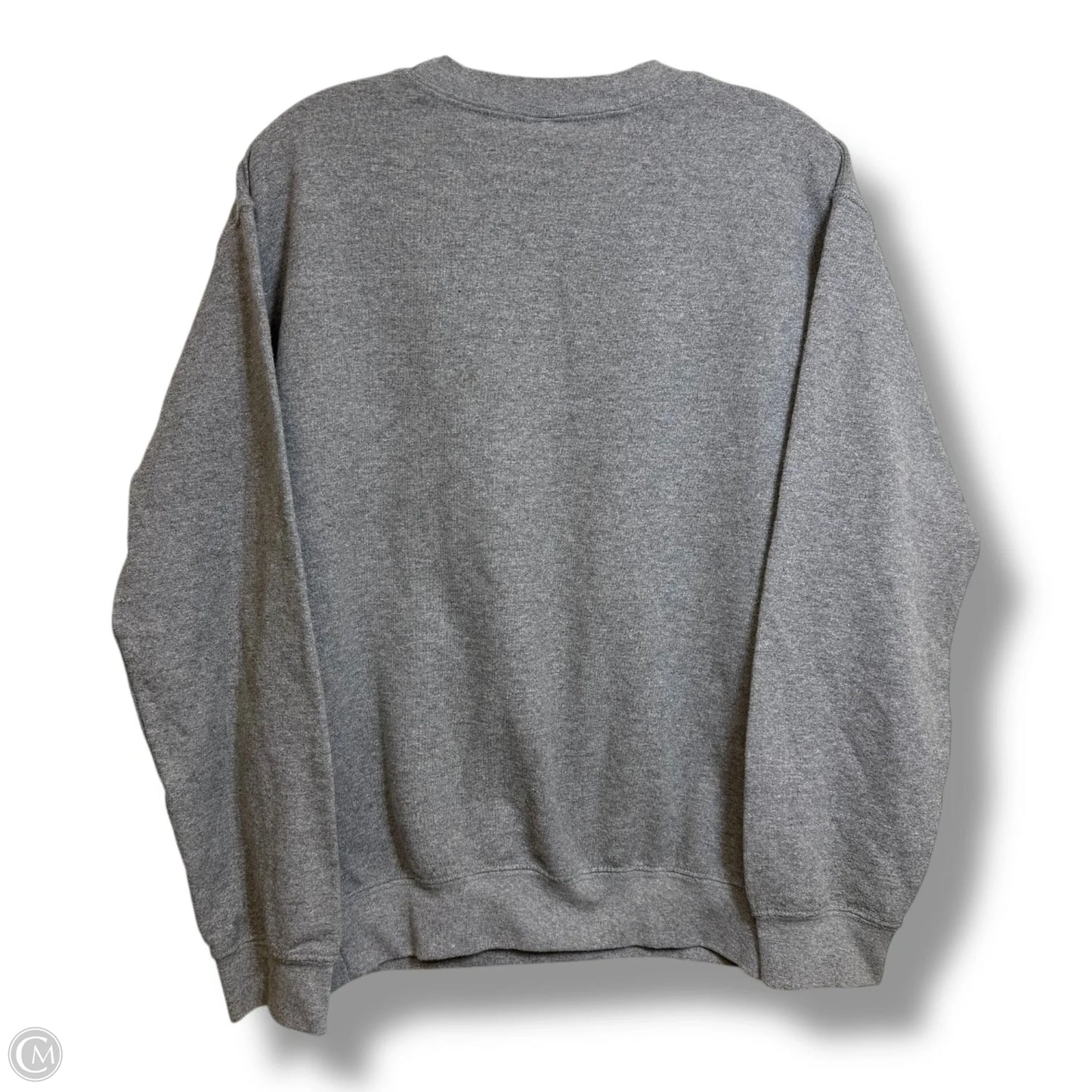 Sweatshirt Crewneck By Clothes Mentor In Grey, Size: S