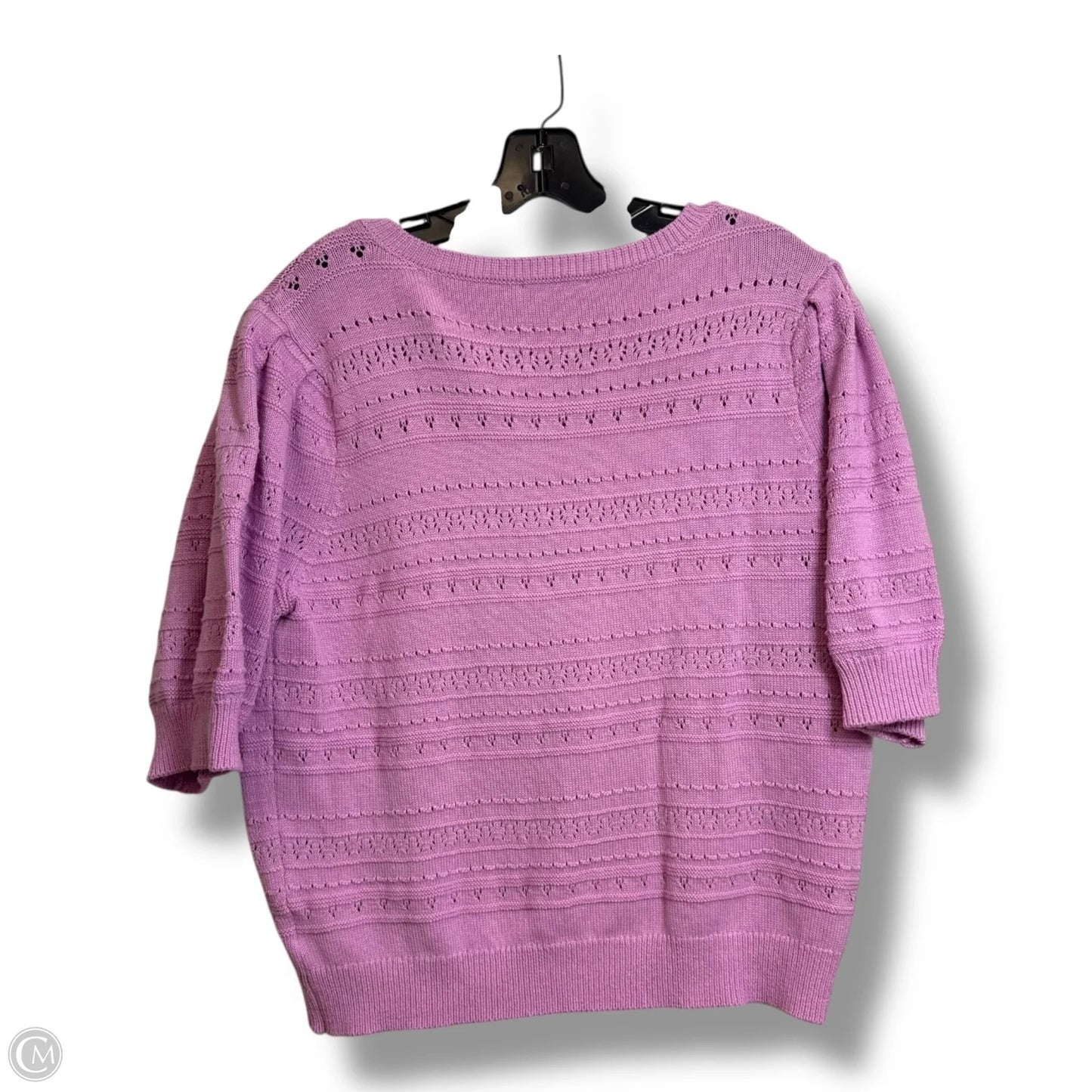 Top Short Sleeve By Draper James In Purple, Size: Xl