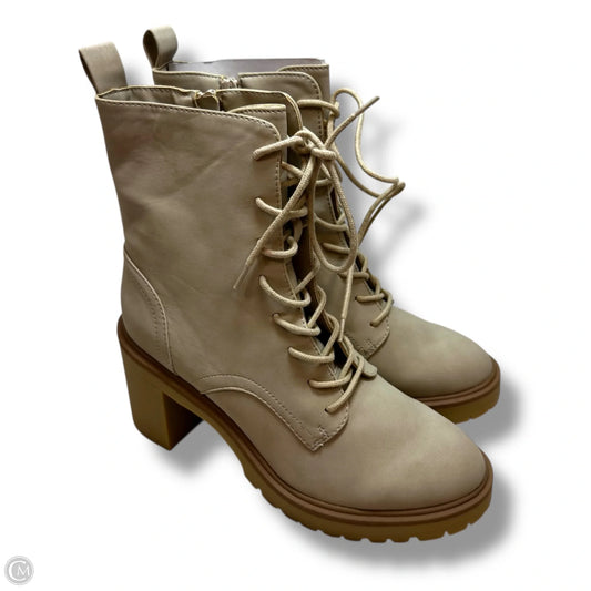 Boots Ankle Heels By Dolce Vita In Taupe, Size: 9.5