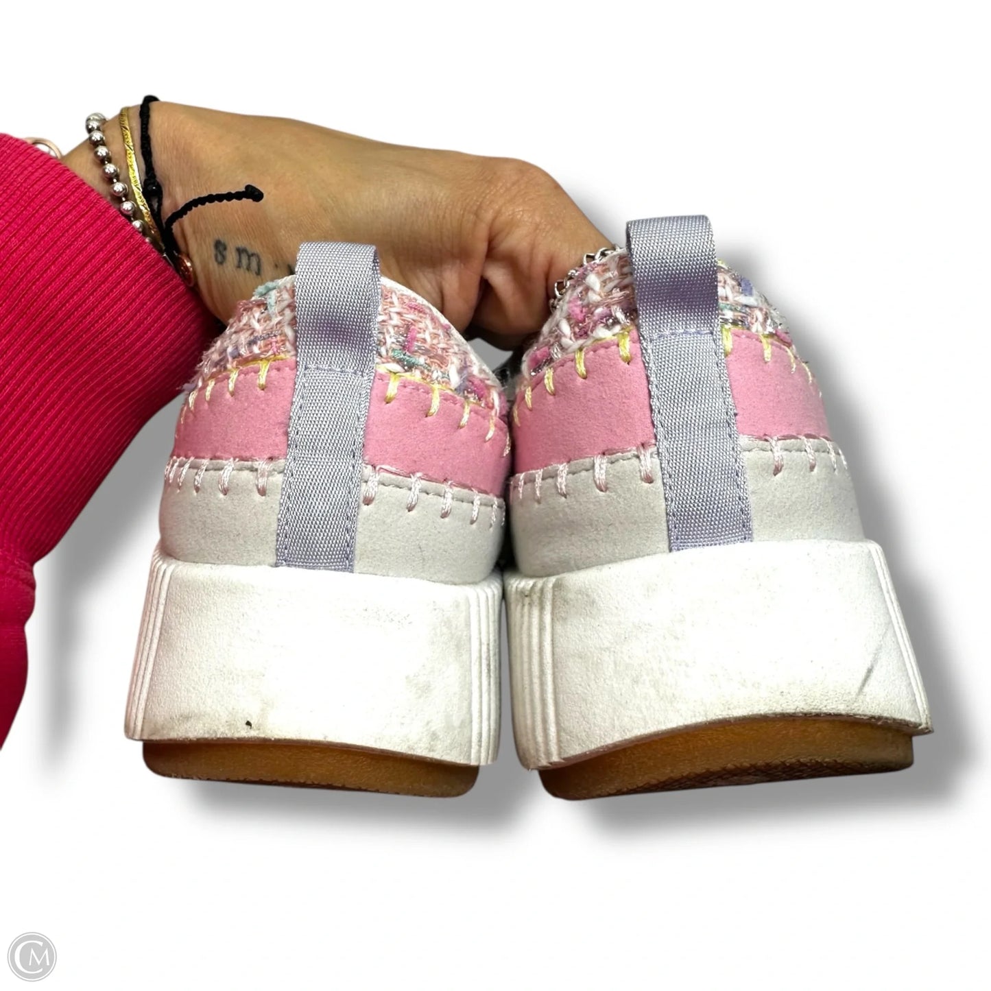 Shoes Sneakers By Clothes Mentor In Pink, Size: 9