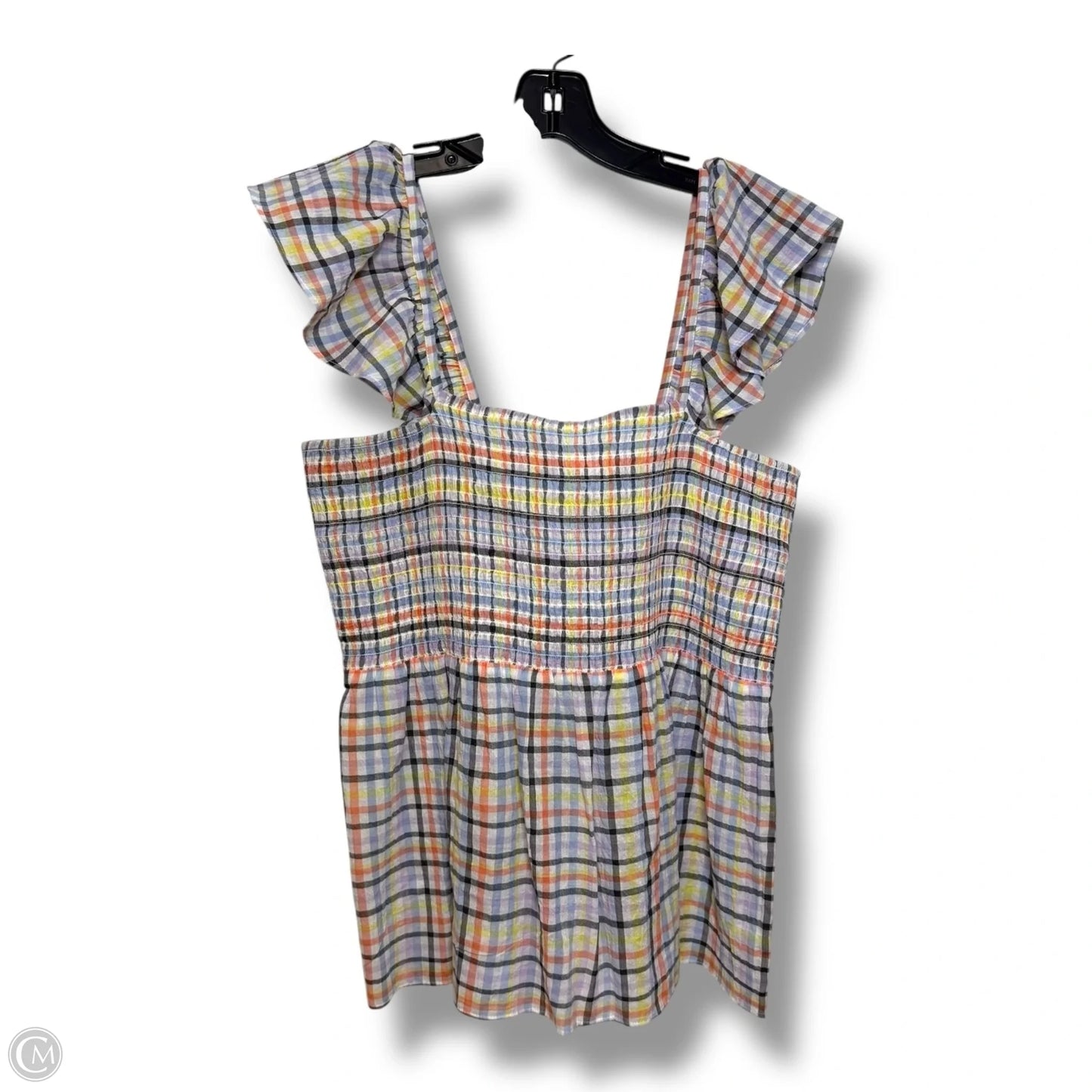 Top Sleeveless By Loft In Multi-colored, Size: M