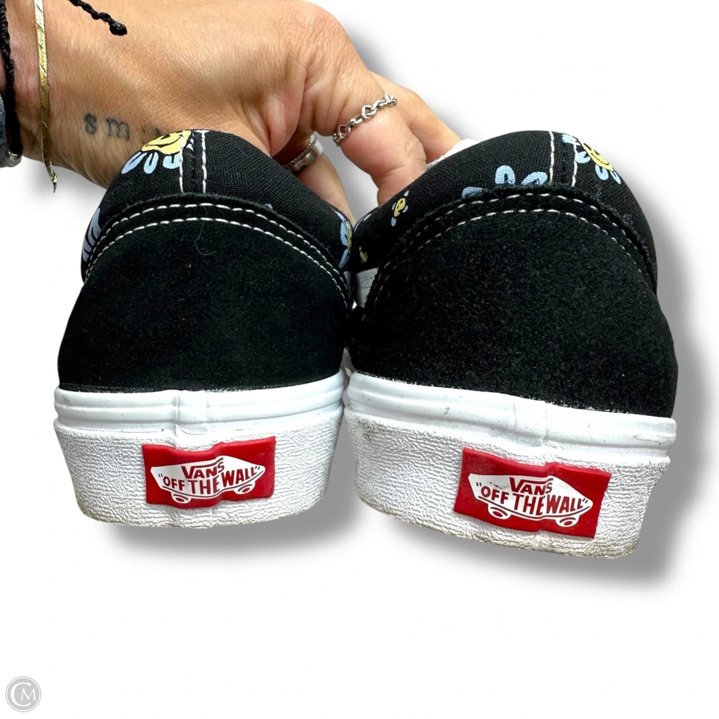Shoes Sneakers By Vans In Black, Size: 10.5