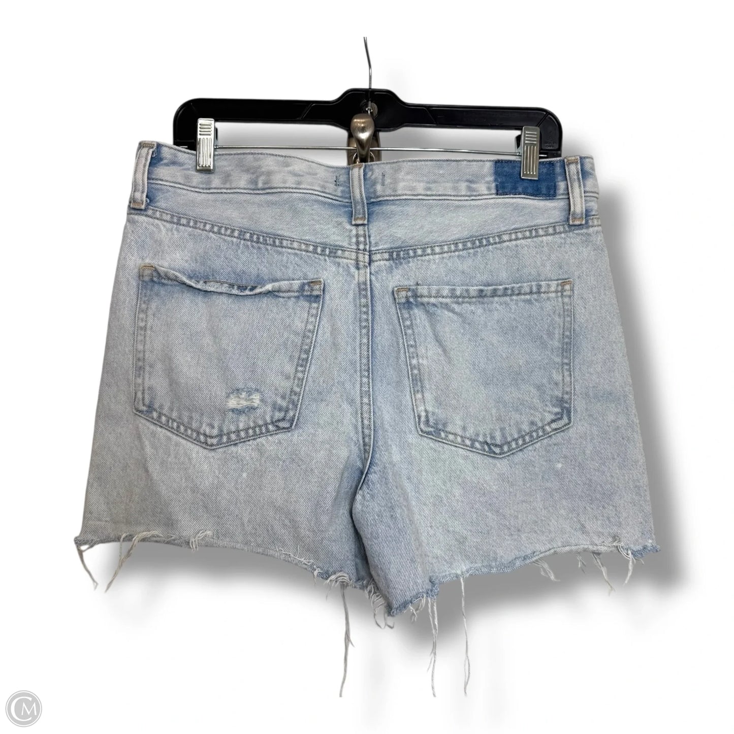 Boyfriend midi Shorts By Express In Blue Denim, Size: 6