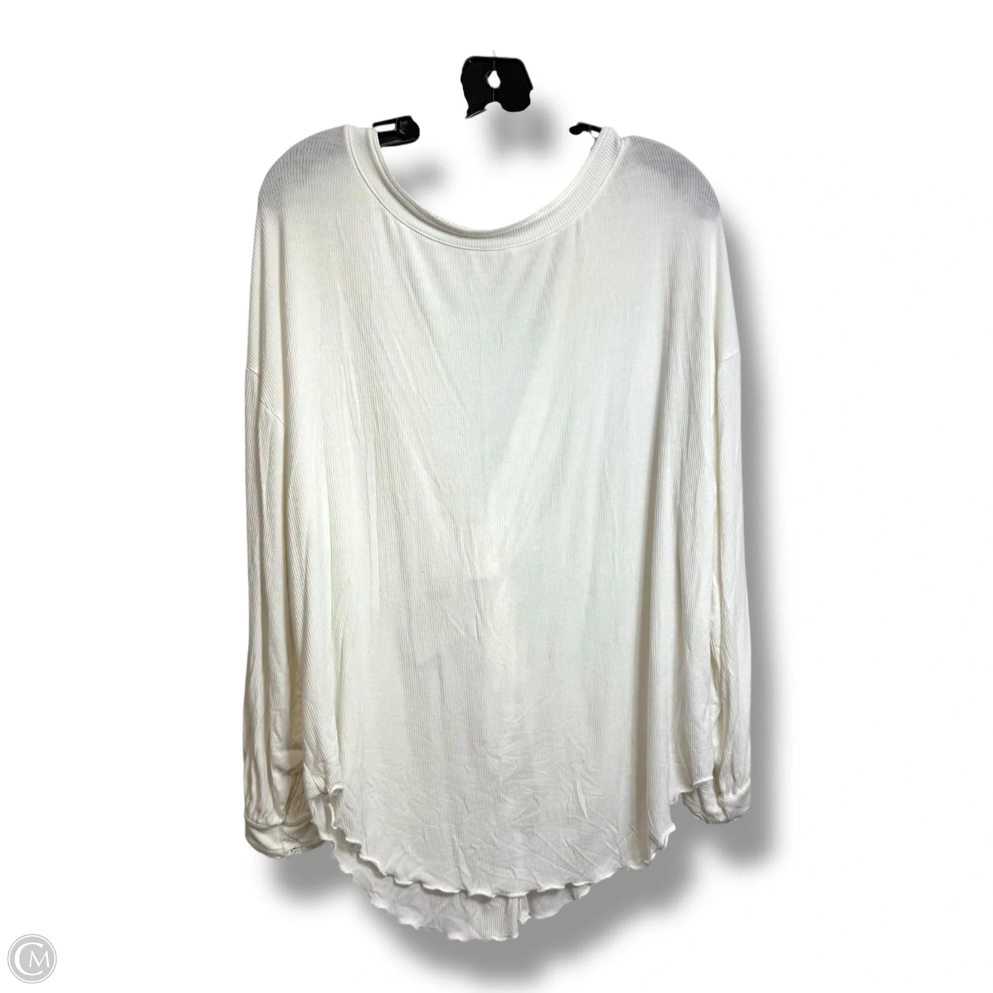 Top Long Sleeve By Free People In White, Size: Xs