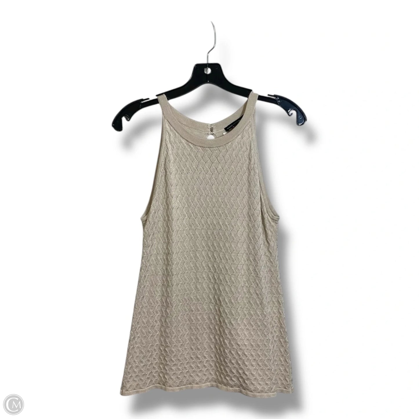Top Sleeveless By White House Black Market O In Tan, Size: Xs