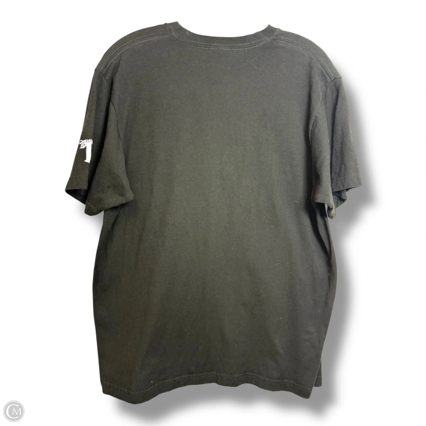 Pittsburgh Steelers Top Short Sleeve Basic By Clothes Mentor In Black, Size: L