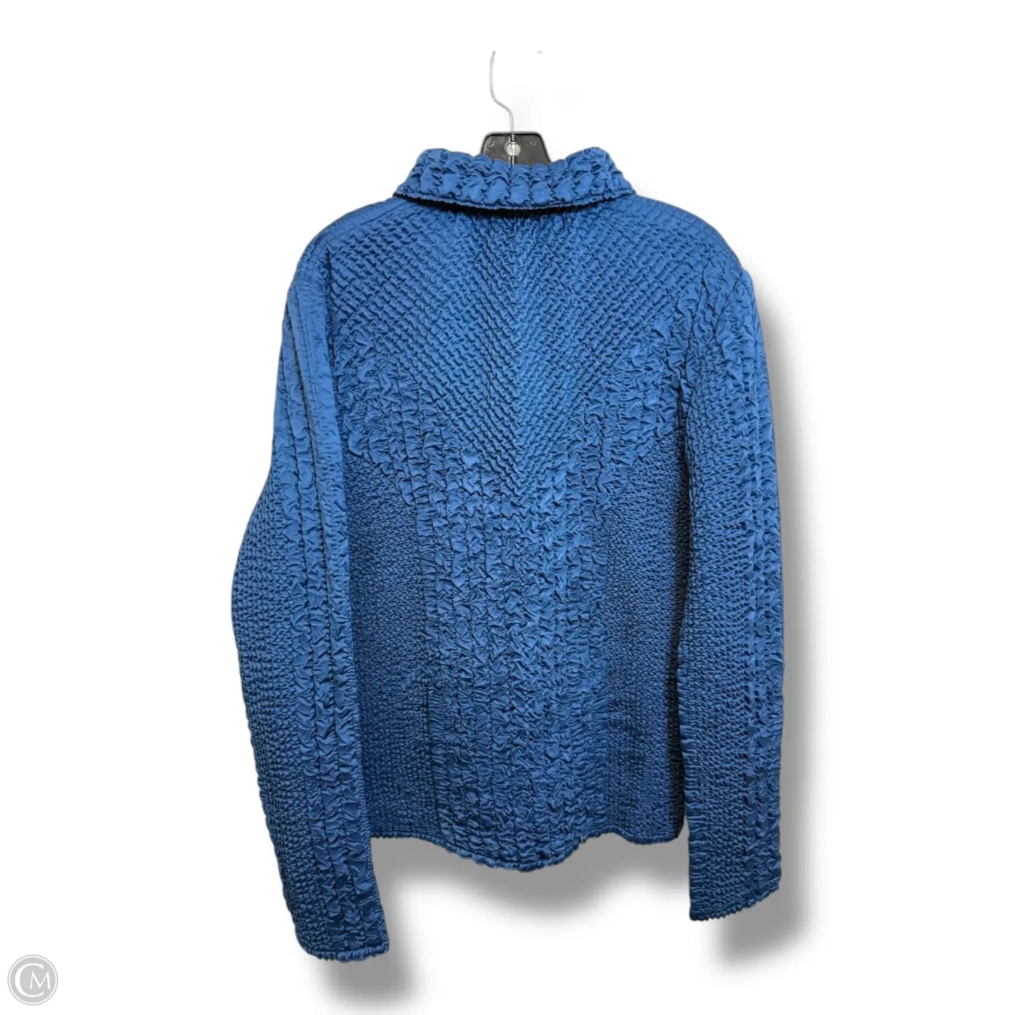 Reversible Jacket Other By Clothes Mentor In Blue & Yellow, Size: L