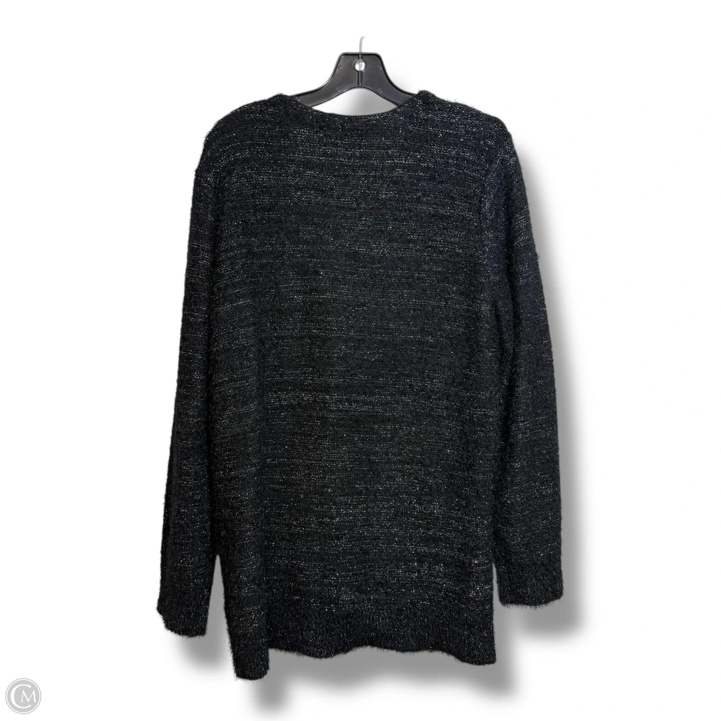 Cardigan By Clothes Mentor In Black, Size: L