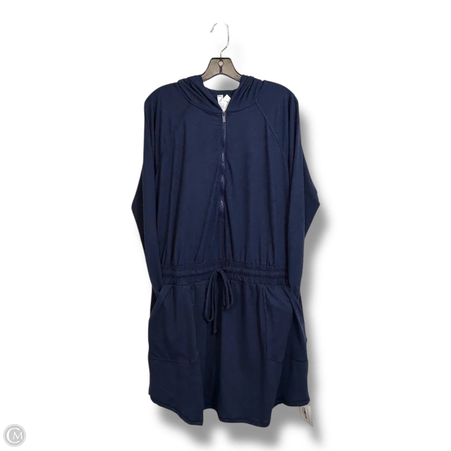Dress Casual Midi By Clothes Mentor In Navy, Size: 2x