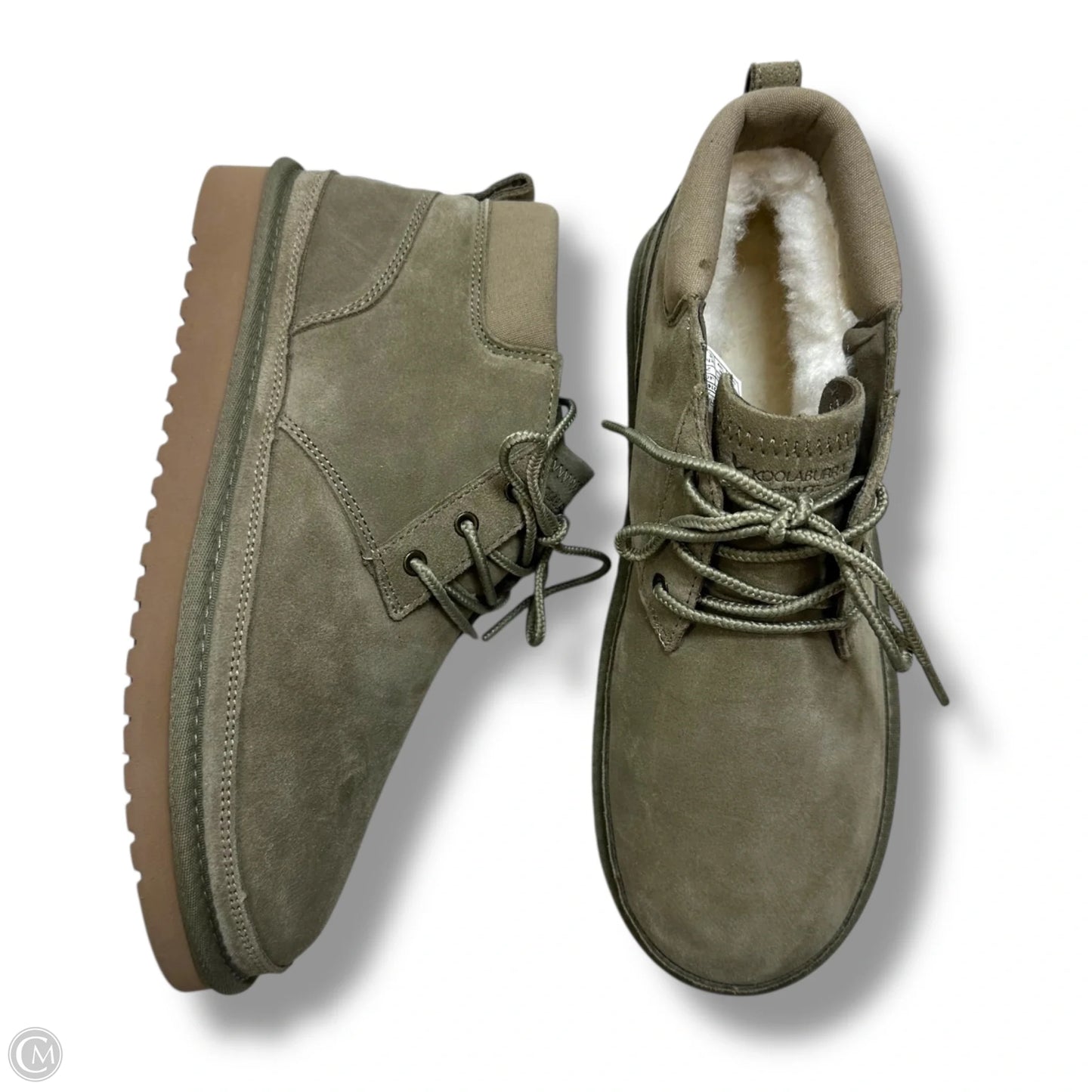 Boots Ankle Flats By Koolaburra By Ugg In Tan, Size: 10