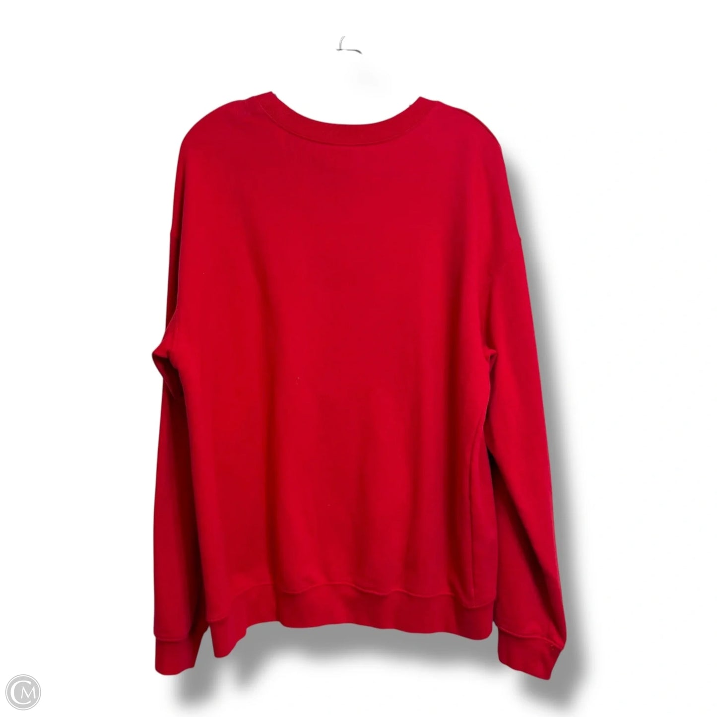 Mickey Mouse Sweatshirt Collar By Disney Store In Red, Size: Xl
