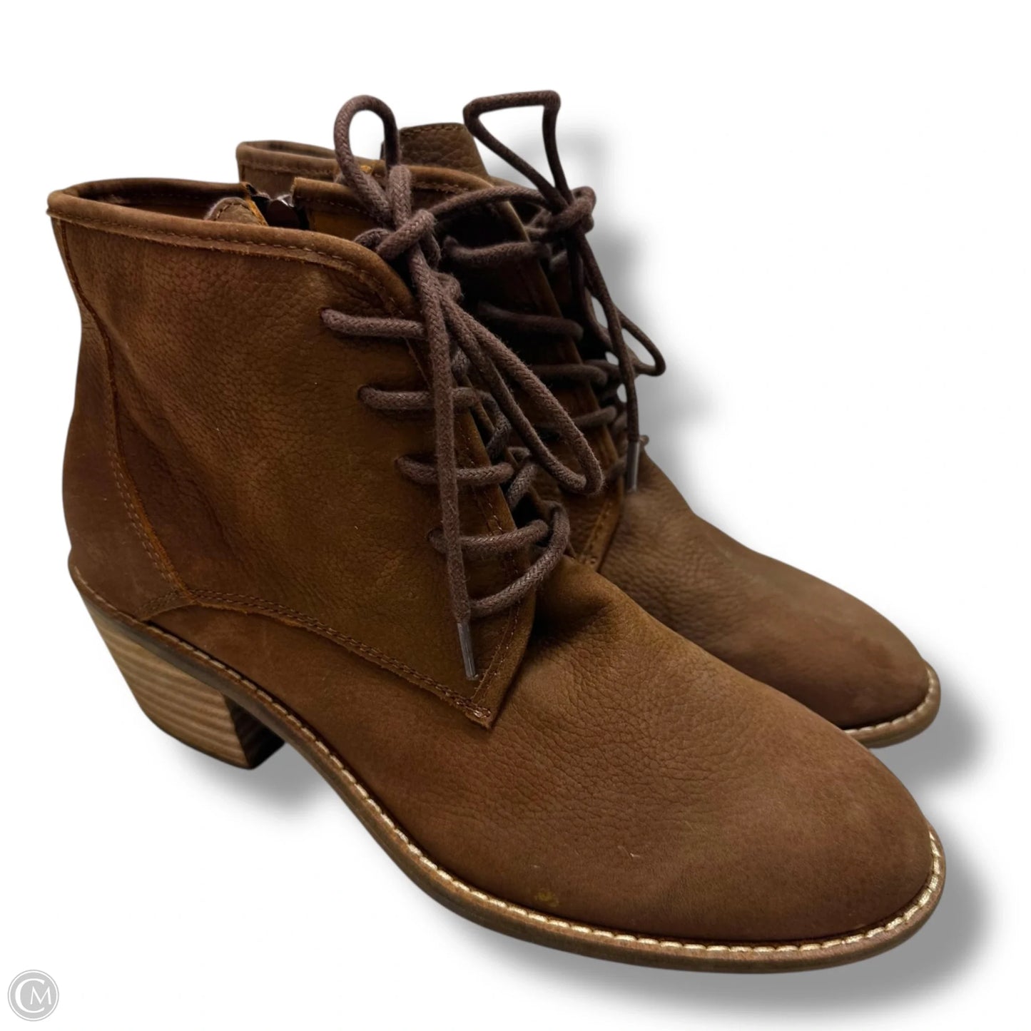 Boots Ankle Flats By Lucky Brand In Brown, Size: 6